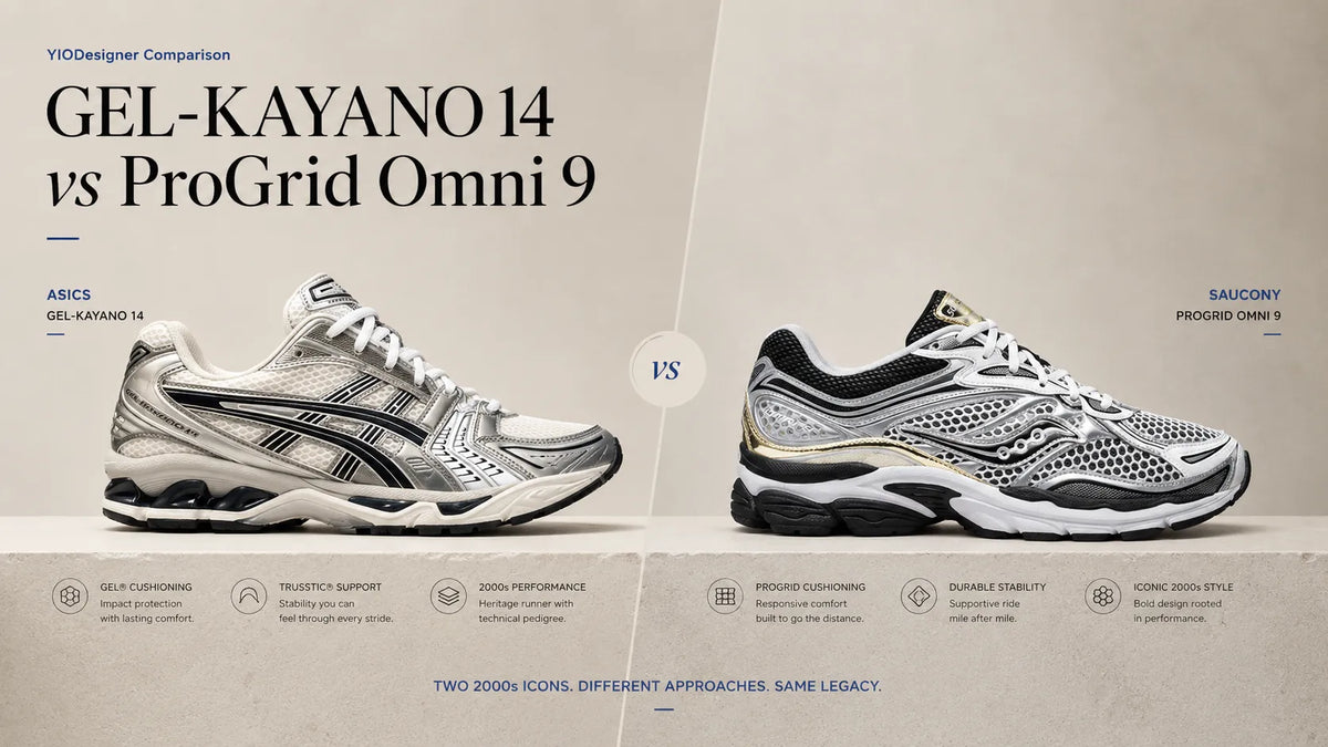 ASICS GEL-KAYANO 14 vs Saucony ProGrid Omni 9 Which to Choose