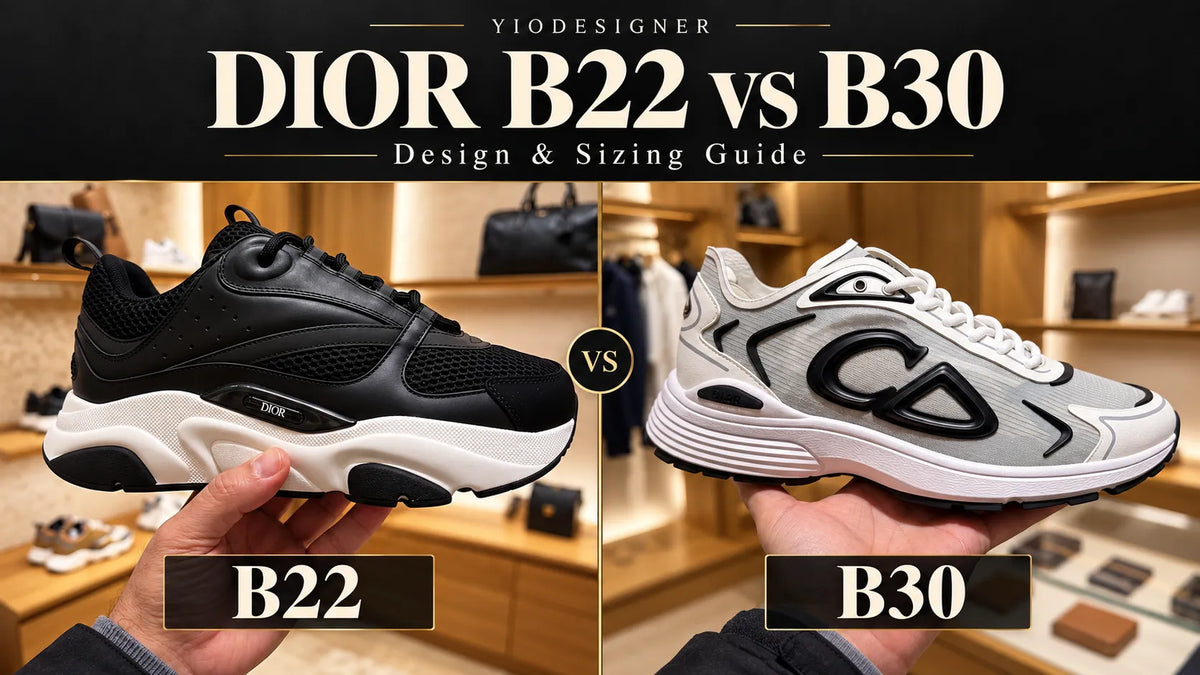Dior B22 vs B30: Design & Sizing Guide