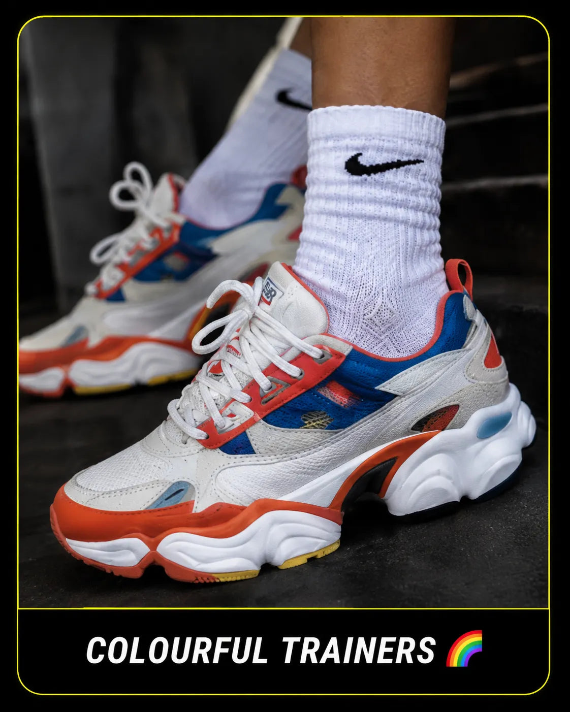 COLOURFUL TRAINERS