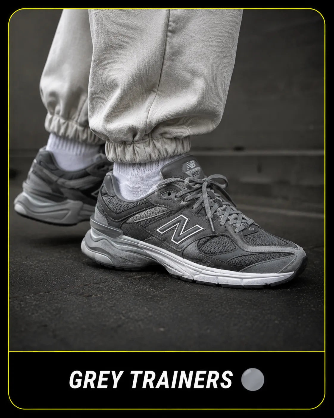 GREY TRAINERS
