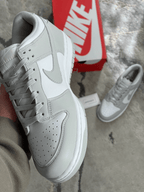 Nike Dunk Low Retro White & Light Smoke Grey Men’s Trainers