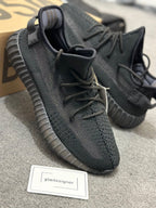 adidas Yeezy Boost 350 V2 Onyx Black Knit Sneakers