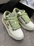 AMIRI MA-1 White & Mint Green Chunky Sneakers