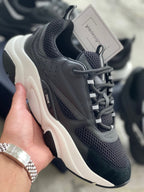 Dior B22 Black & White Mesh Trainers