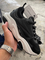 Dior B22 Black & White Mesh Trainers
