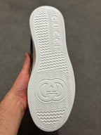 Gucci GG Supreme Beige & Ebony Chunky Sneakers