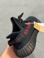 adidas Yeezy Boost 350 V2 Bred Black & Red Sneakers