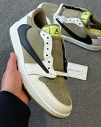 Travis Scott x Air Jordan 1 Low Golf Neutral Olive