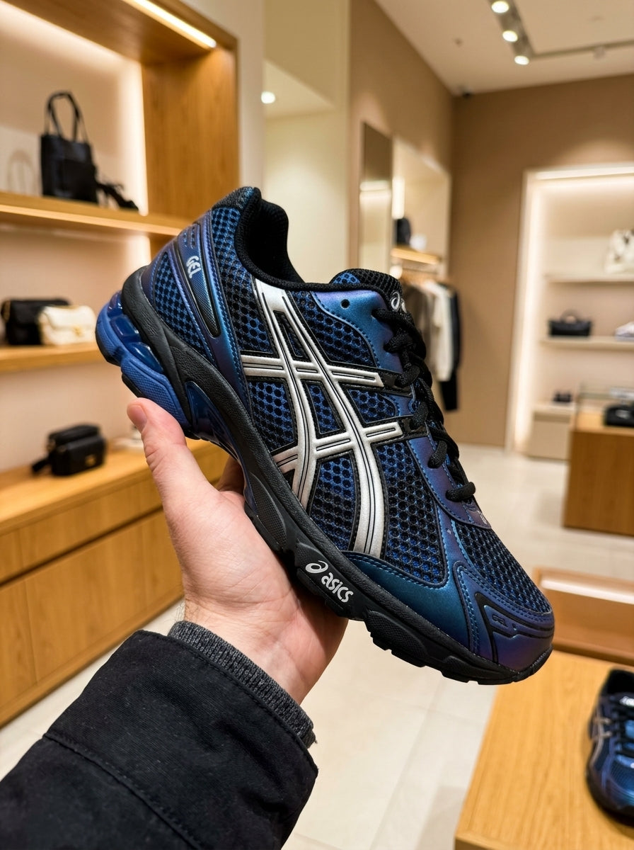 ASICS GEL-NIMBUS 10.1 Black/Grand Shark Trainers