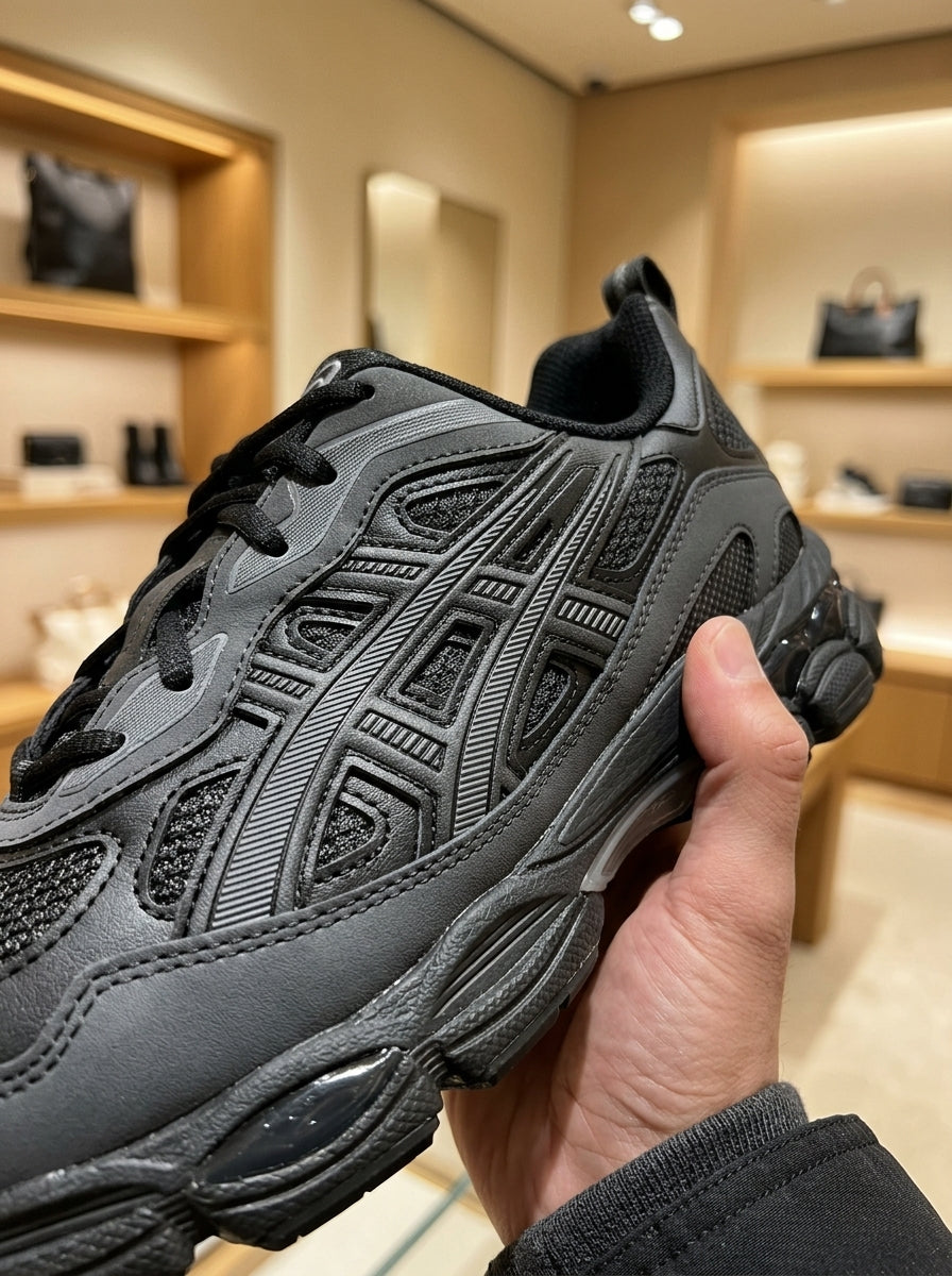 ASICS GEL-NYC RGD Black/Graphite Grey Trainers