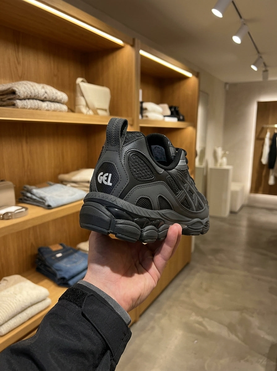 ASICS GEL-NYC RGD Black/Graphite Grey Trainers