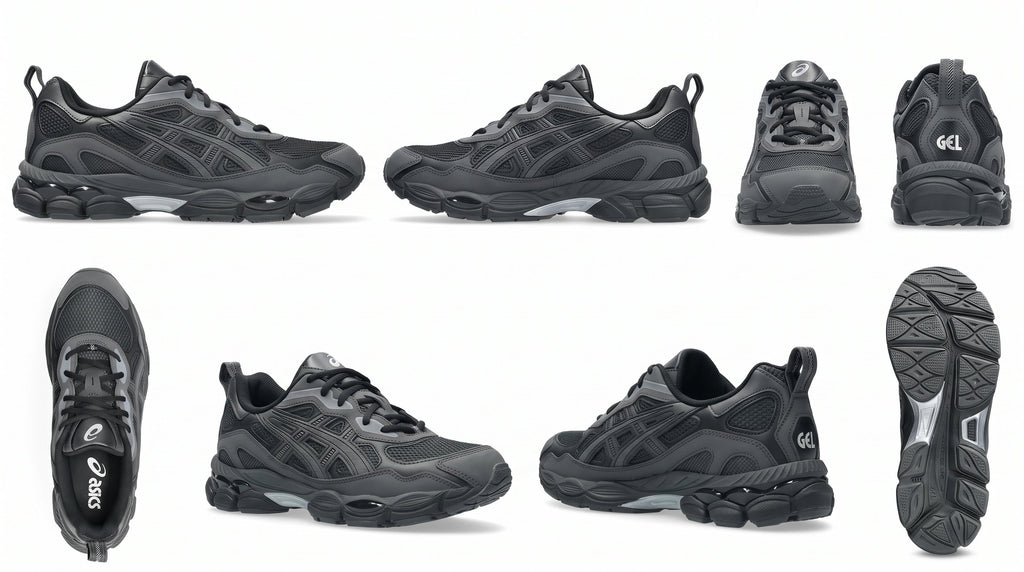 ASICS GEL-NYC RGD Black/Graphite Grey Trainers