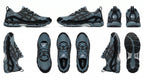 ASICS GEL-NYC RGD Ironclad/Black Trainers