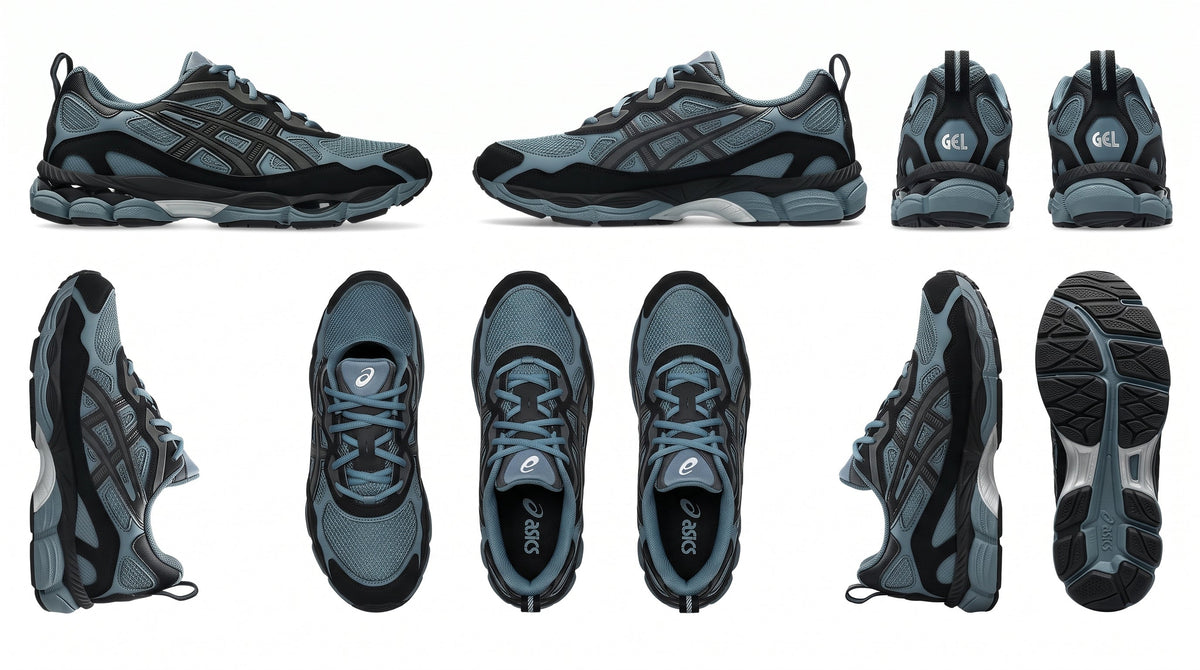 ASICS GEL-NYC RGD Ironclad/Black Trainers