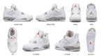 Nike Air Jordan 4 White Cement Trainers