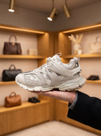 Balenciaga Track Recycled Sole Beige Trainers