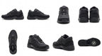 Chanel CC Logo Black Suede & Nylon Trainers