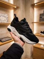 Dior B22 Black & White Mesh Trainers