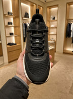 Dior B22 Black & White Mesh Trainers