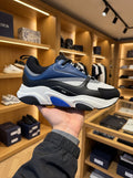 Dior B22 Navy, Black & White Trainers