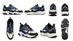 Dior B22 Navy, Black & White Trainers