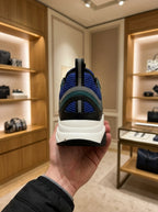 Dior B22 Blue Deep Green Trainers