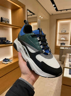 Dior B22 Blue Deep Green Trainers