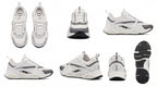 Dior B22 White & Silver-Tone Mesh Trainers