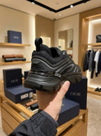 Dior B44 Blade Black Mesh Trainers