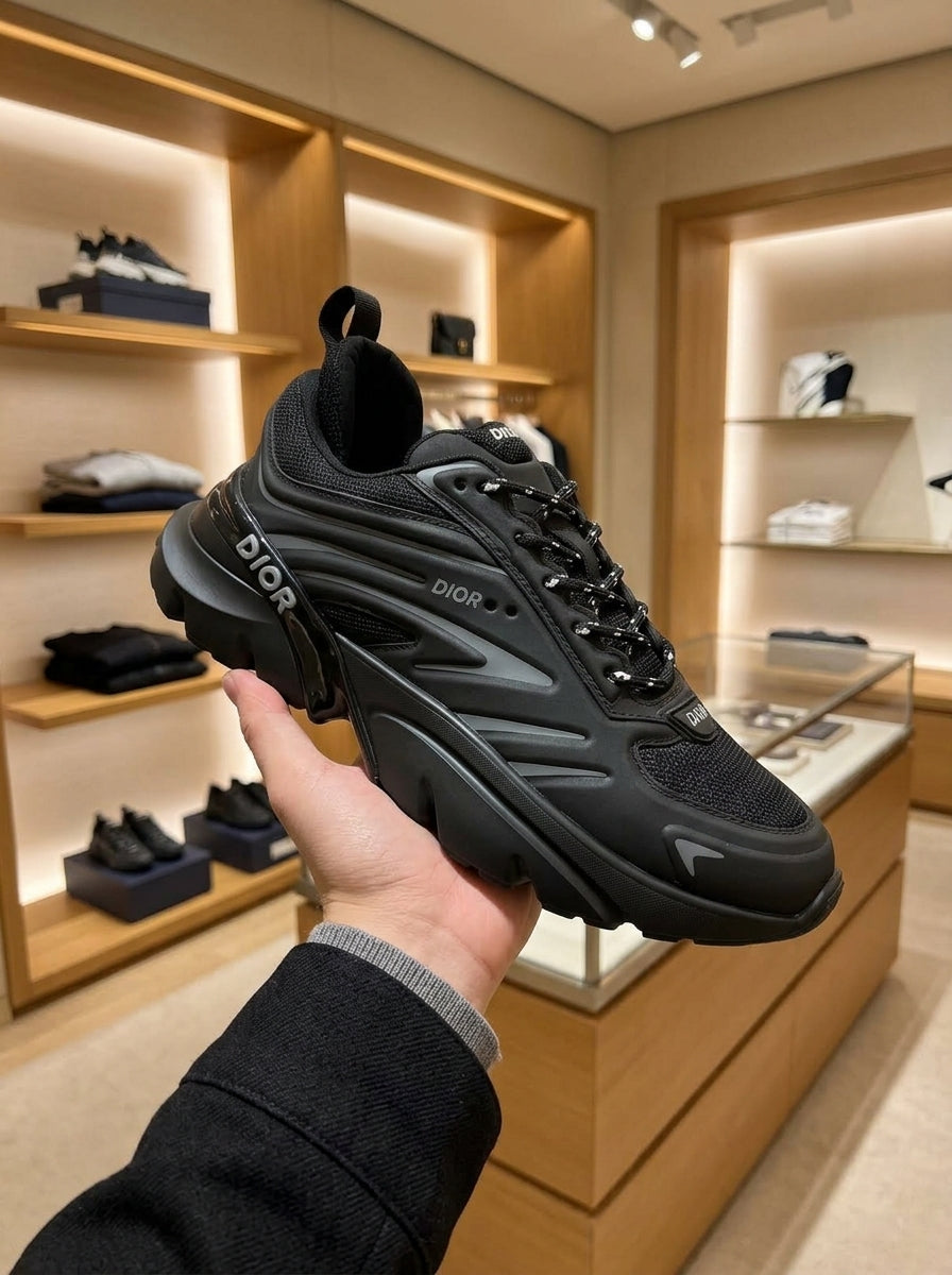Dior B44 Blade Black Mesh Trainers