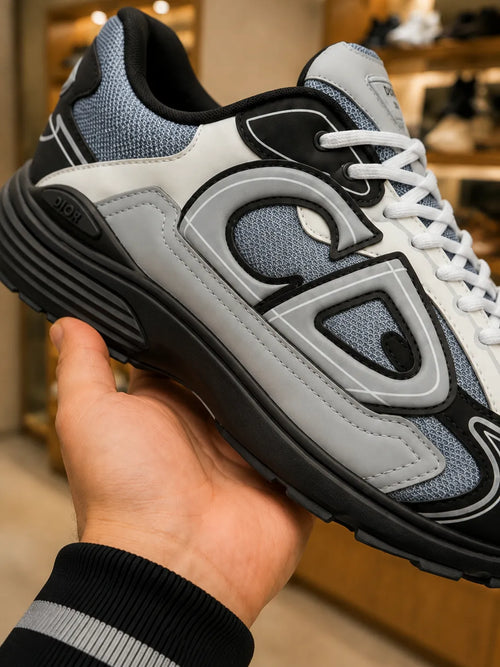 Dior B30 Countdown Mesh Blue White Black Grey Trainers