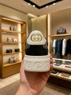 Gucci GG Chunky Beige & Black Trainers