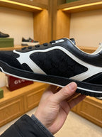 Gucci Re-Web Black & White Trainers