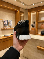 Hermès Bouncing Black & White Trainers