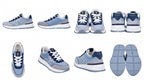 Louis Vuitton LV Classic Blue Nubuck Trainers