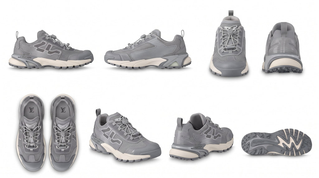 Louis Vuitton LV Runner Tatic Grey Trainers