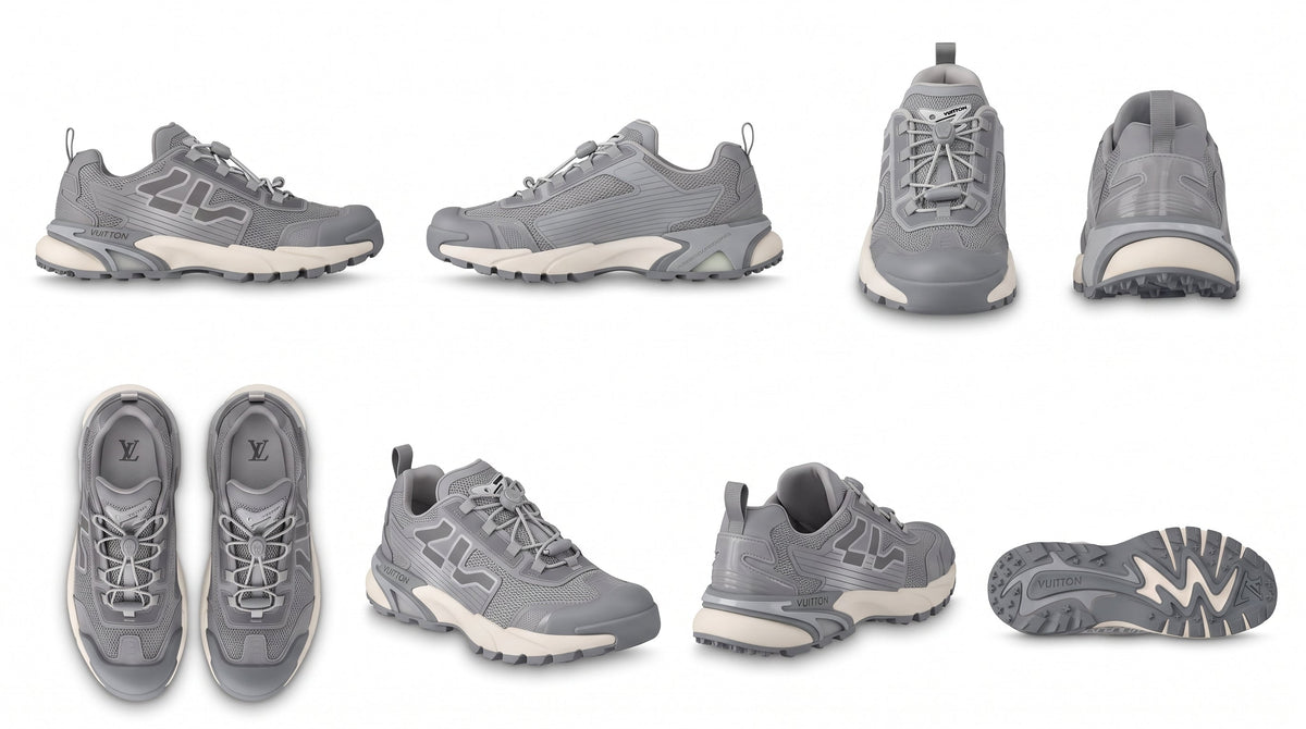 Louis Vuitton LV Runner Tatic Grey Trainers