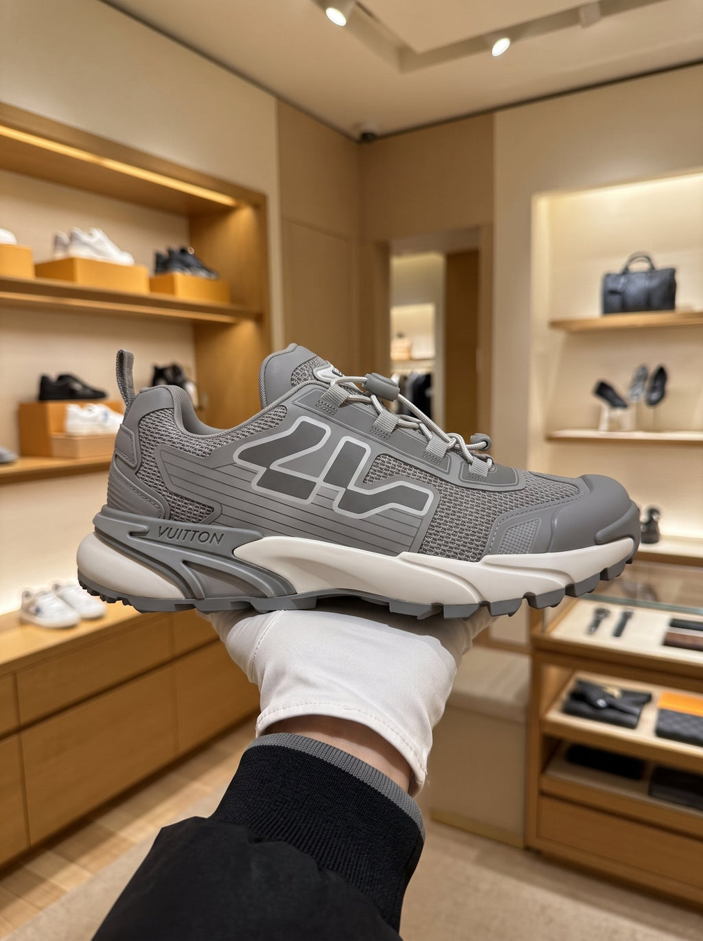 Louis Vuitton LV Runner Tatic Grey Trainers