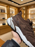 Louis Vuitton LV Tatic Knit Brown & White Trainers