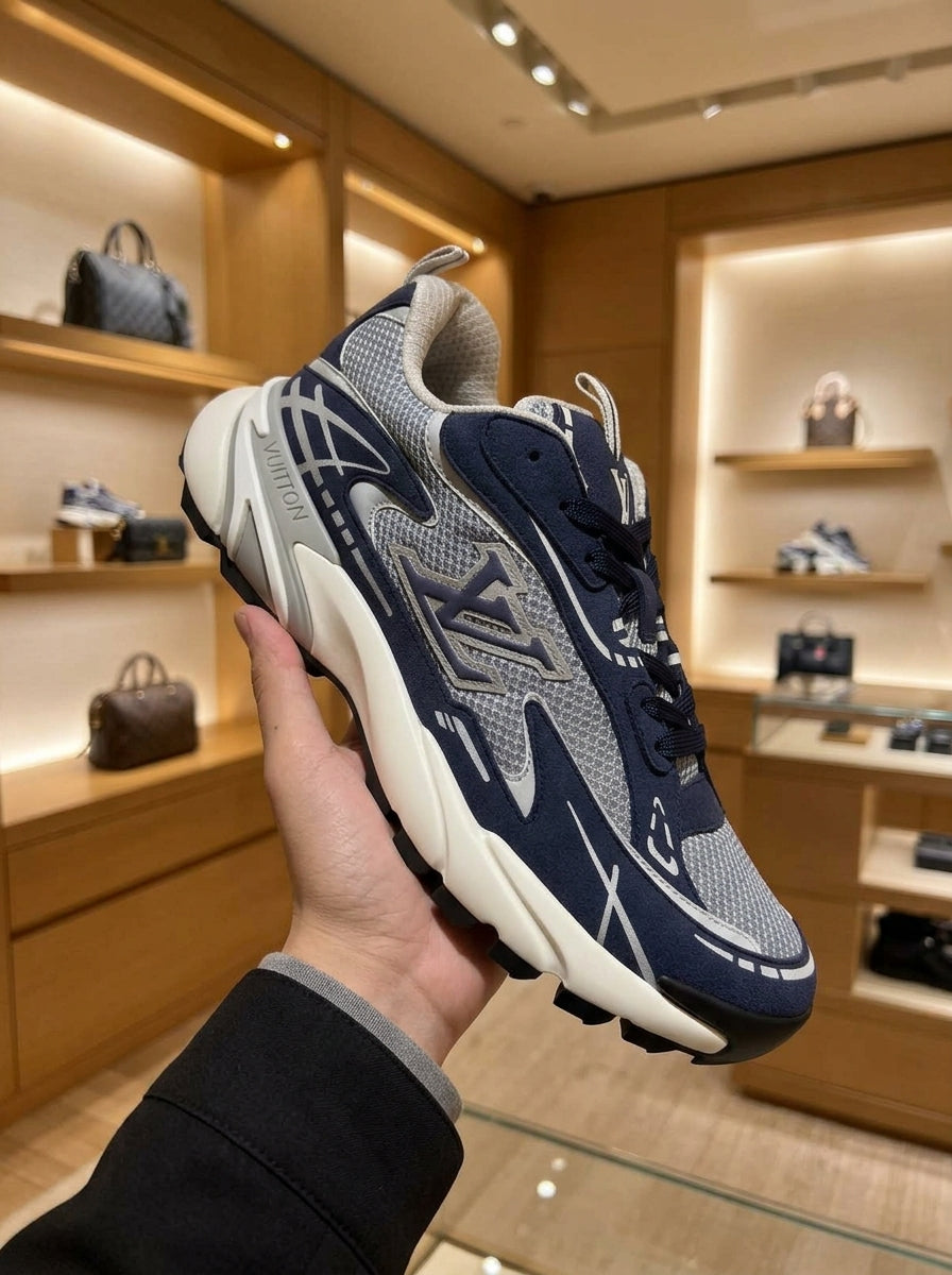 Louis Vuitton LV Tatic Runner Blue Trainers