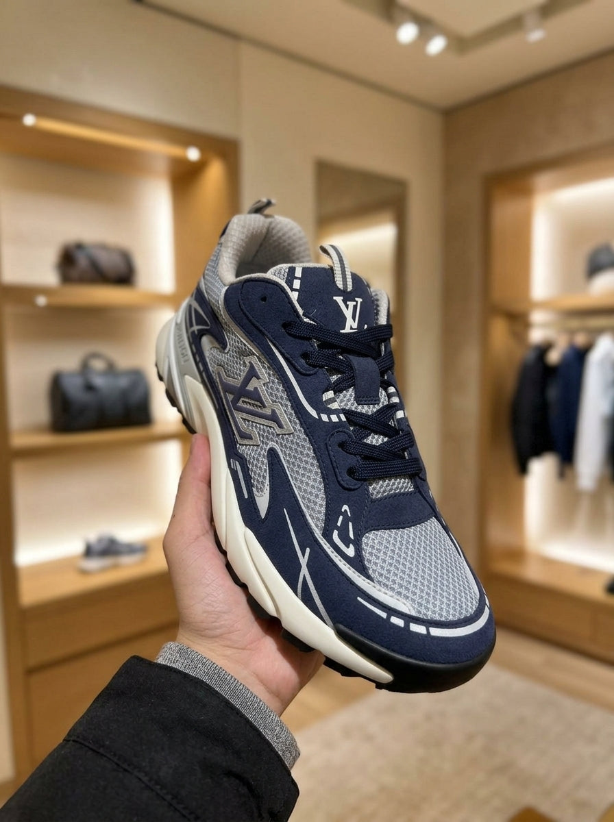 Louis Vuitton LV Tatic Runner Blue Trainers