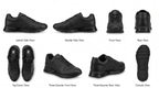 Louis Vuitton Run Away Black Monogram Leather Sneakers