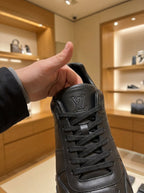 Louis Vuitton LV Trainer in Black – Monogram Panels