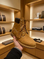 Louis Vuitton x Timberland 6-In Wheat Monogram Boots