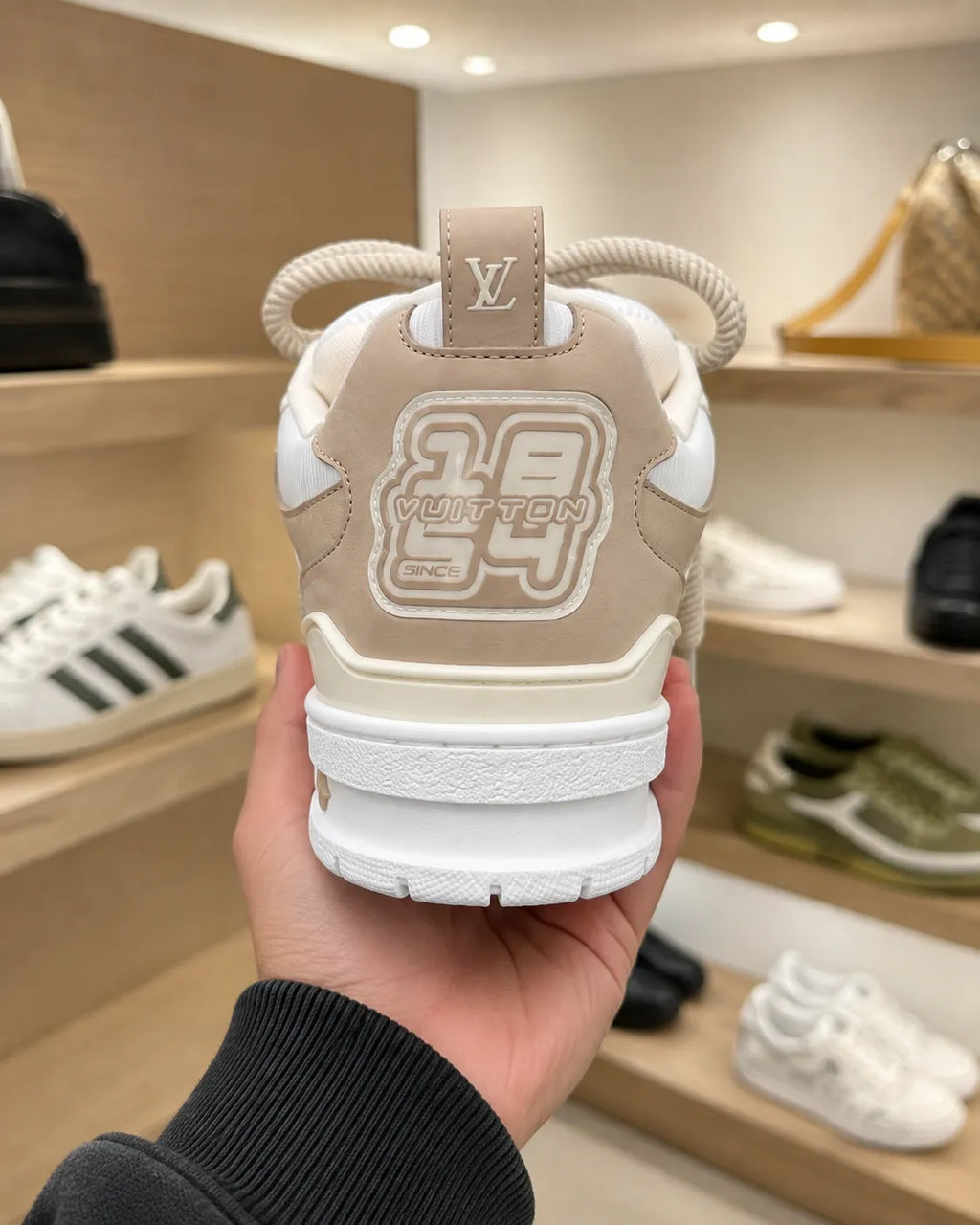 Louis Vuitton LV Skate Beige Trainers