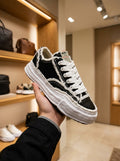 Maison Mihara Yasuhiro Peterson OG Sole Frayed Black Trainers