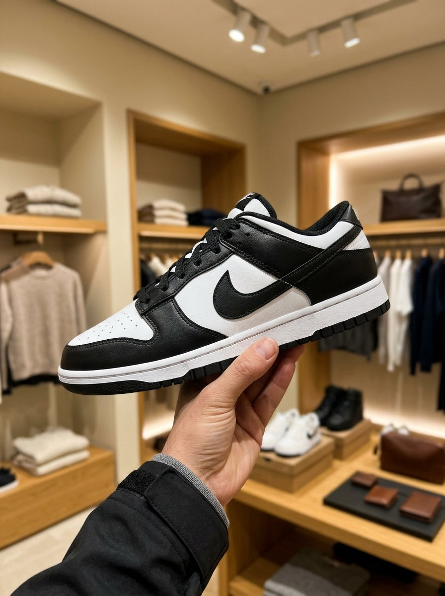 Nike Dunk Low Retro Black & White Men’s Trainers