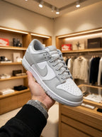 Nike Dunk Low Retro White & Light Smoke Grey Men’s Trainers