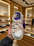 Nike x Off-White Dunk Low White & Grey Trainers
