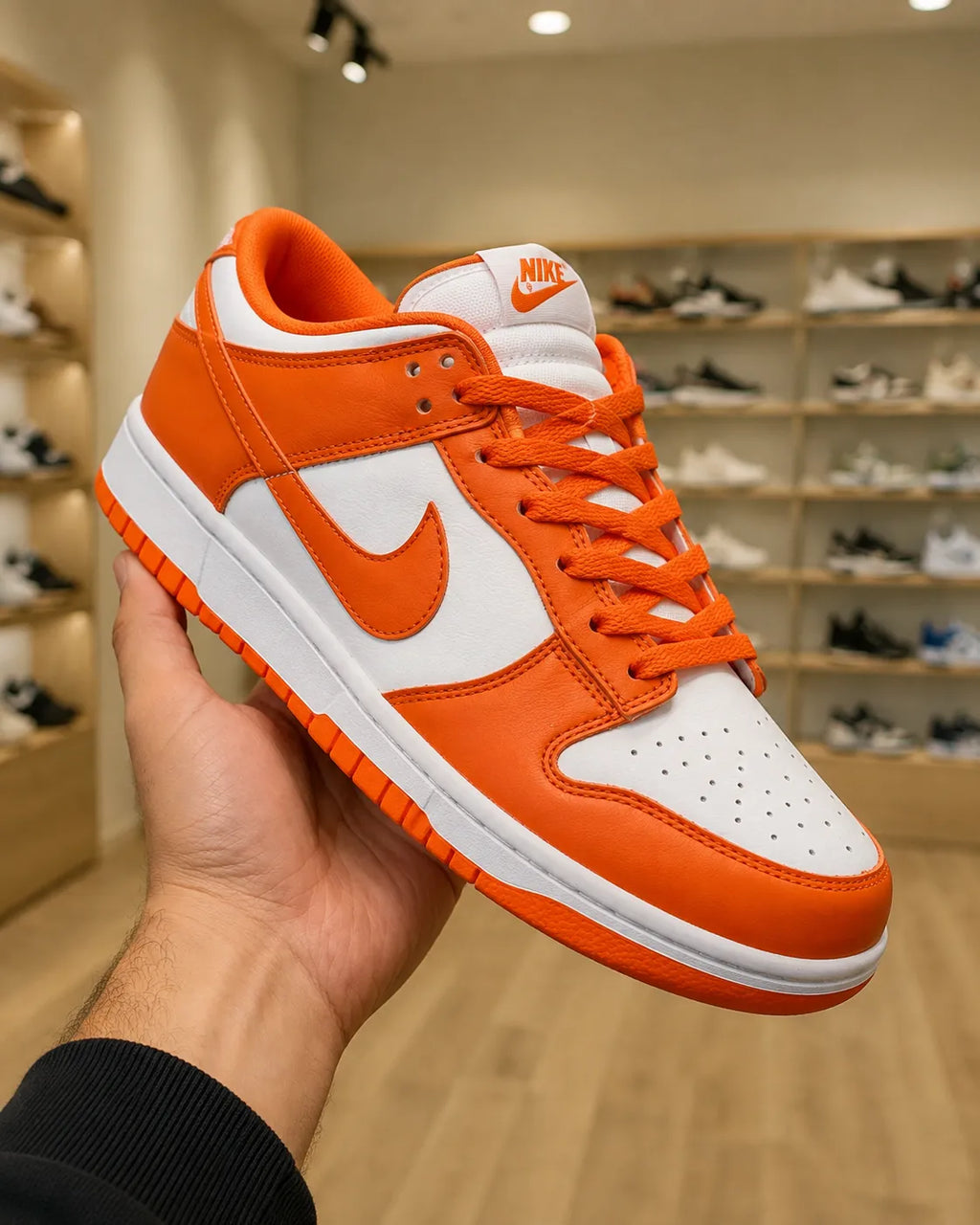 Nike Dunk Low SP “Syracuse” Orange & White Trainers
